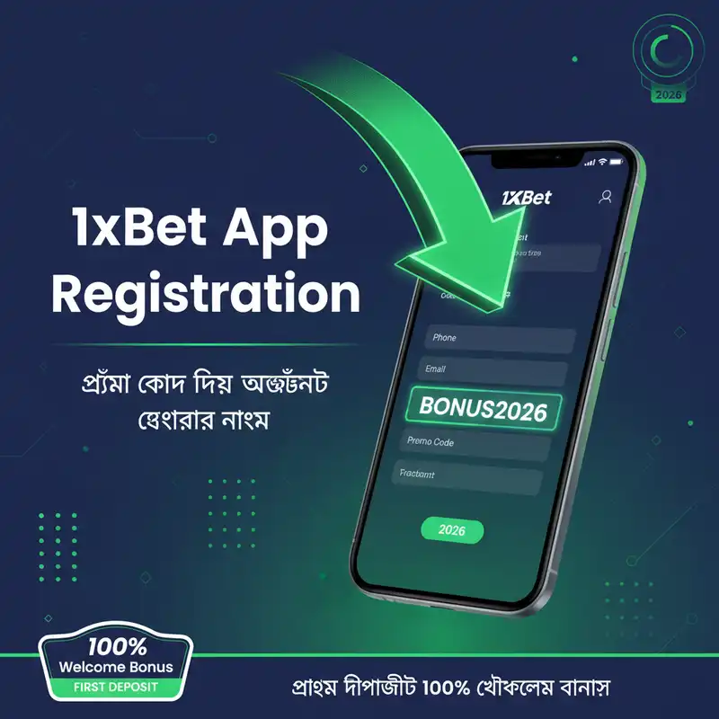 1xBet App Registration Guide